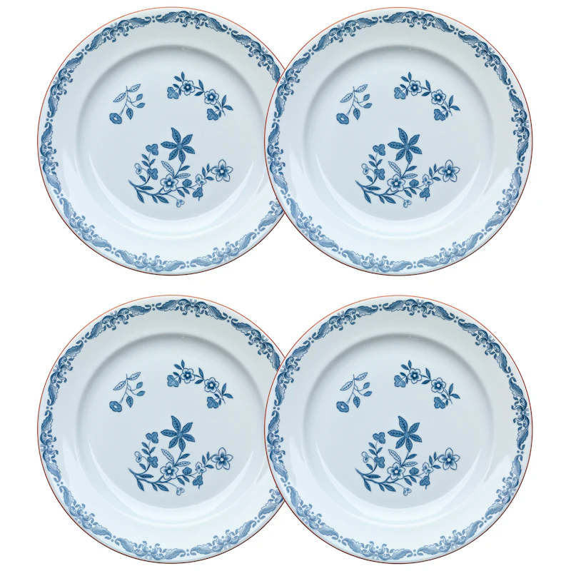 Ostindia Plate 27 cm, 4-pack