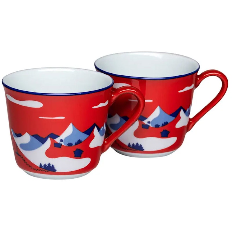 Rörstrand x Blossa Mulled Wine Mug 14 cl 2025 2-pack