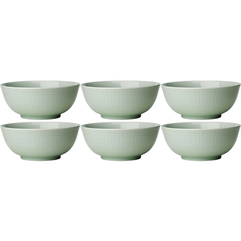 Swedish Grace Bowl 60 cl 6-pack, Meadow (Light Green)