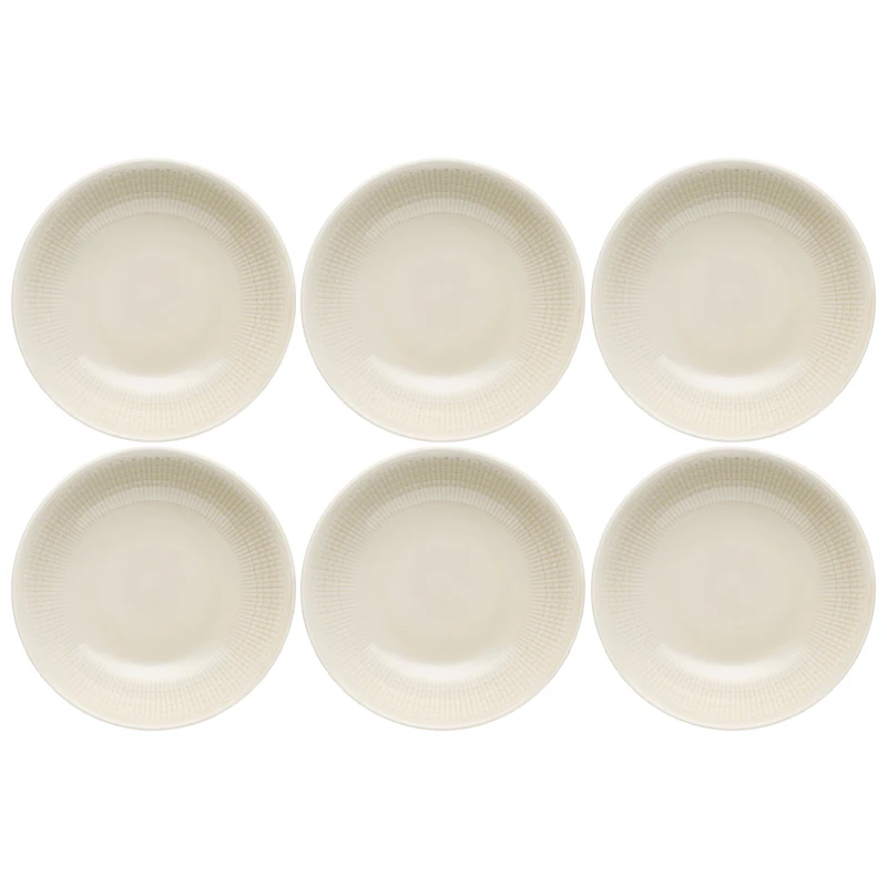 Swedish Grace Deep Plate 19 cm 6-pack, Oats