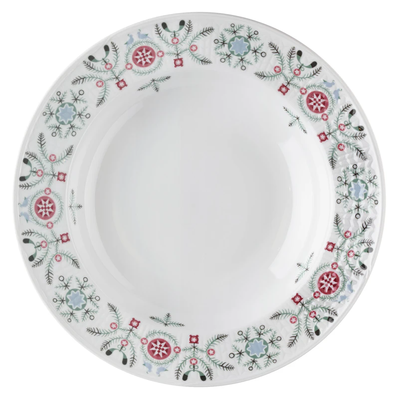 Swedish Grace Deep Plate 25 cm, Winter