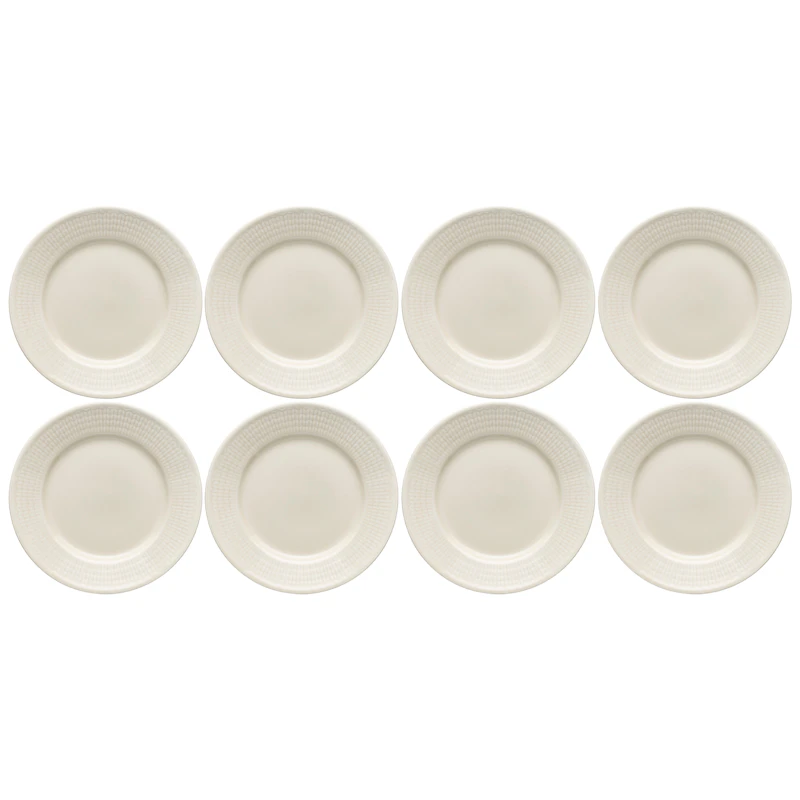 Swedish Grace Mini plate 17 cm 8-pack, Oats