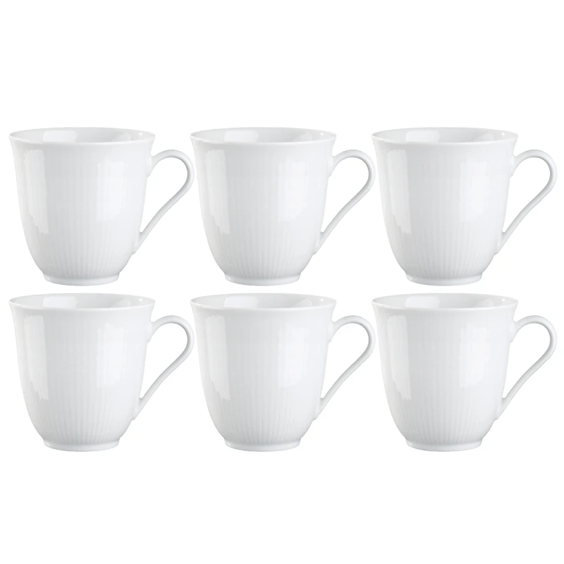 Swedish Grace Mug 30 cl 6-pack, Snow