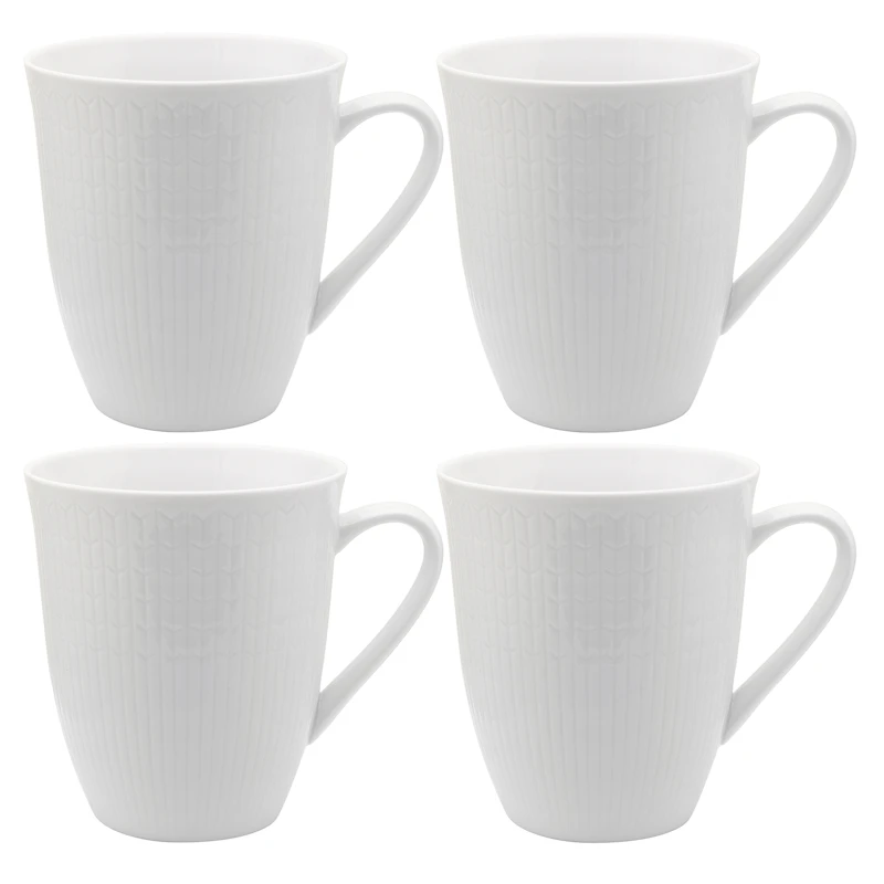 Swedish Grace Mug 50 cl 4-pack, Snow