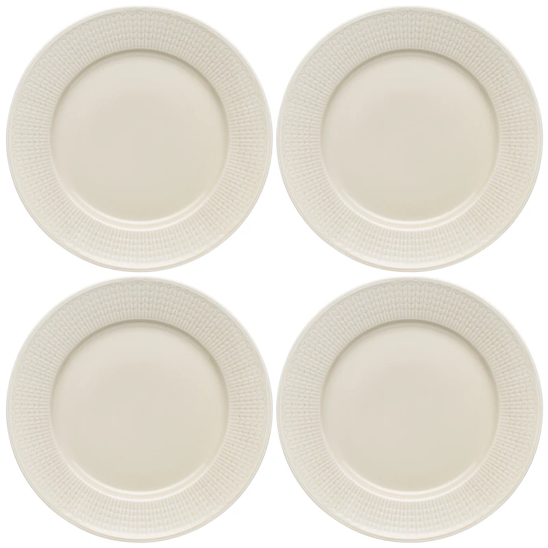 Swedish Grace Plates 27 cm 4-pack, Oats