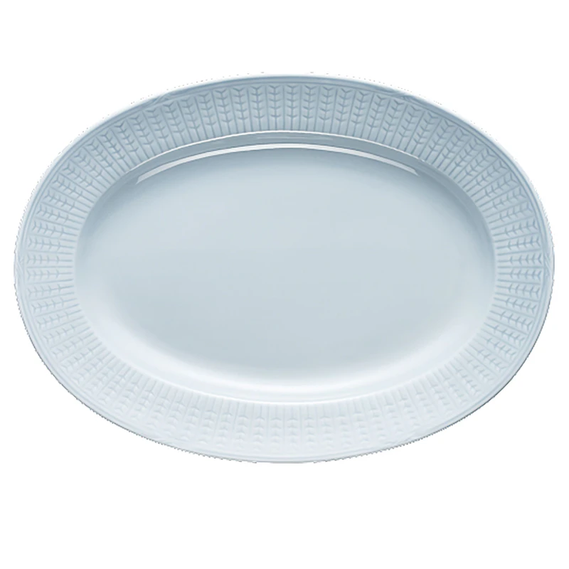 Swedish Grace Platter 32 cm, Ice (Light Blue)