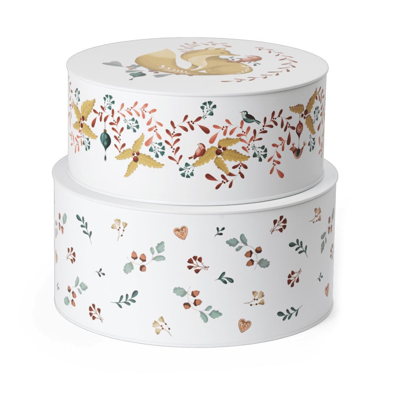 Grand Cru Cottage Tin Box 2-pack 20/22 cm