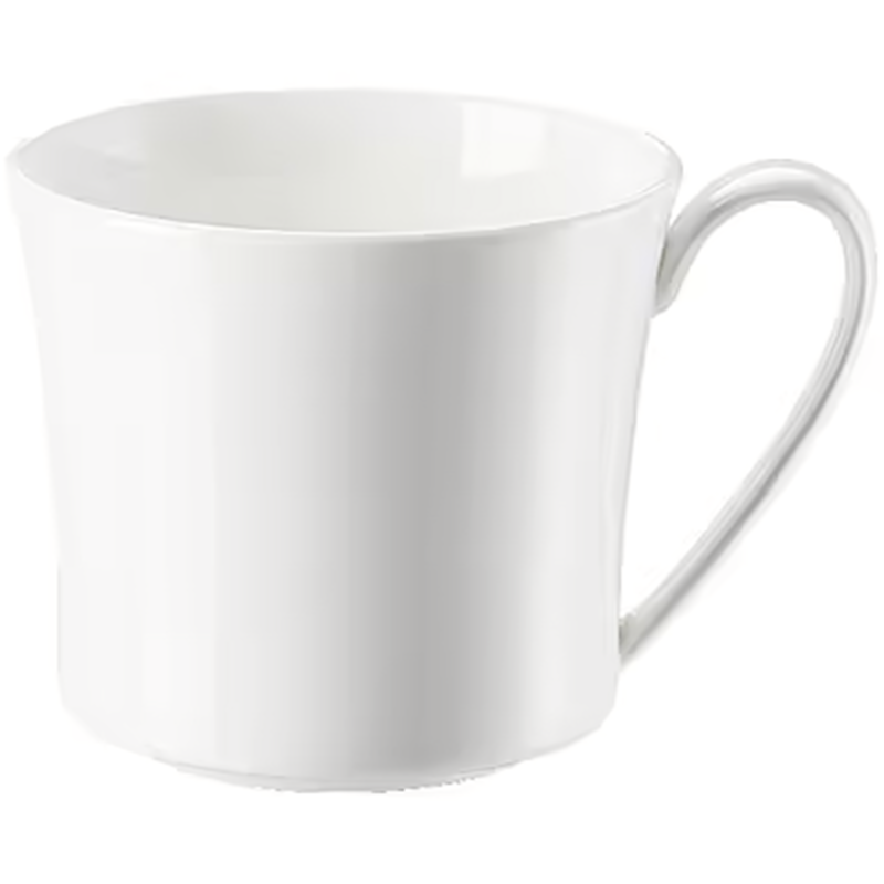 Jade Café au lait cup, White