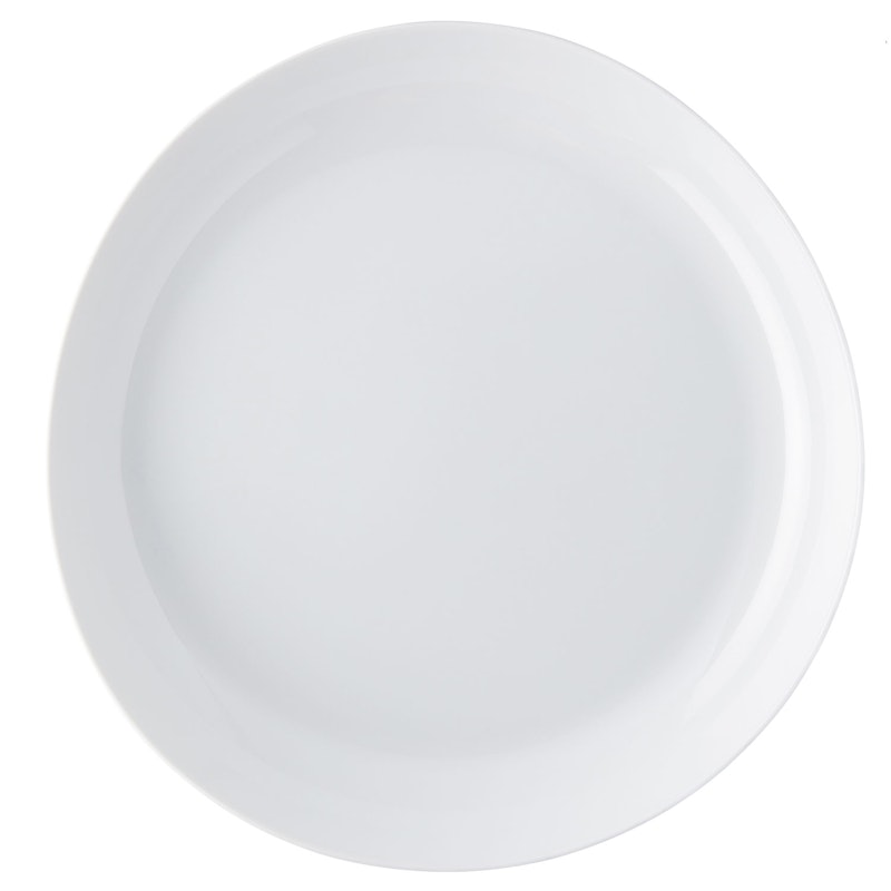 Junto Deep Plate 33 cm, White