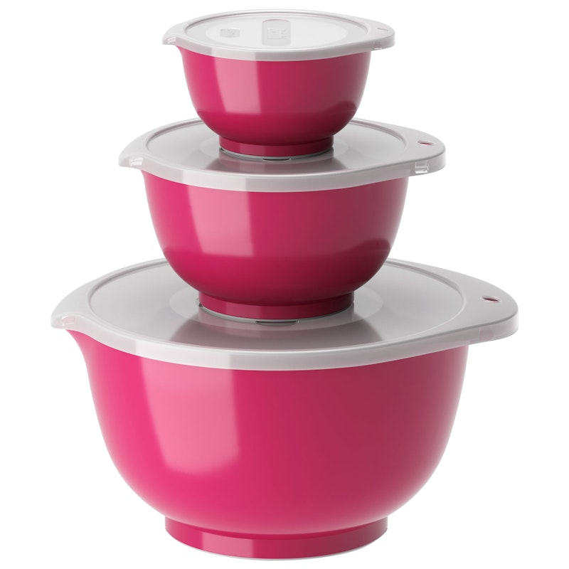 Margrethe Bowls 0,25 & 0,75 & 3 L, Beetroot