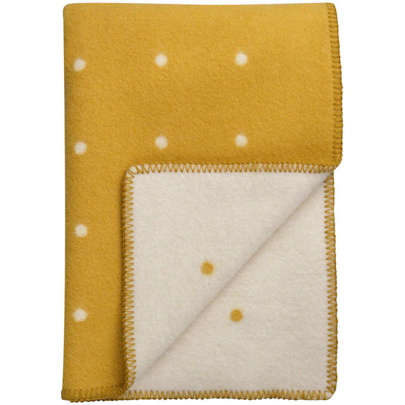 Pastille Throw 135x200 cm, Sun Yellow