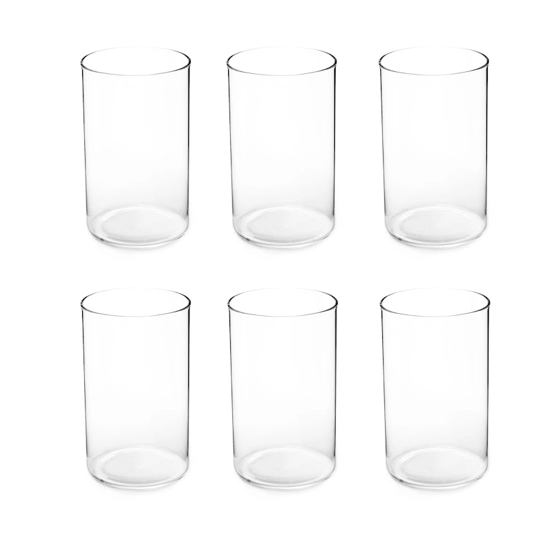 Medium Glass 6-pack