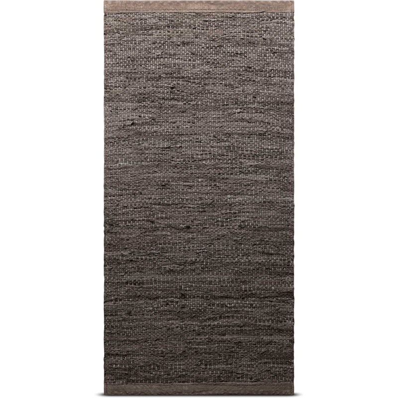 Leather rug 170x240cm, Wood