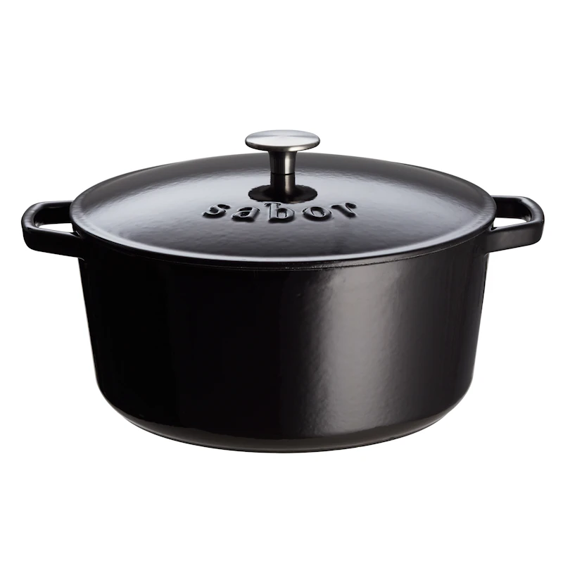 Classic Cast Iron Pot 4,4 L, Black