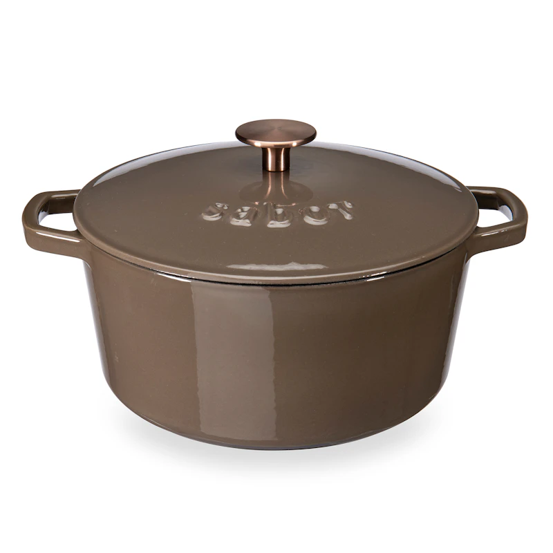 Classic Cast Iron Pot 4,4 L, Mahogny