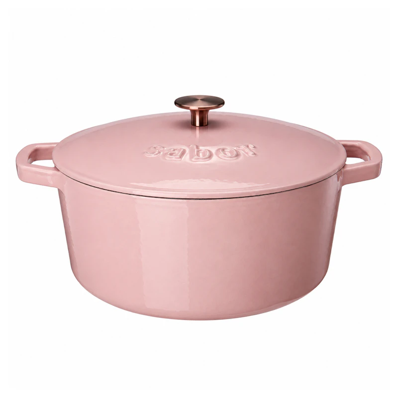 Classic Cast Iron Pot 4,4 L, Blush Pink