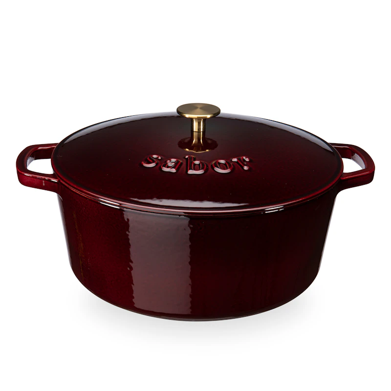 Classic Cast Iron Pot 4,4 L, Zinfandel