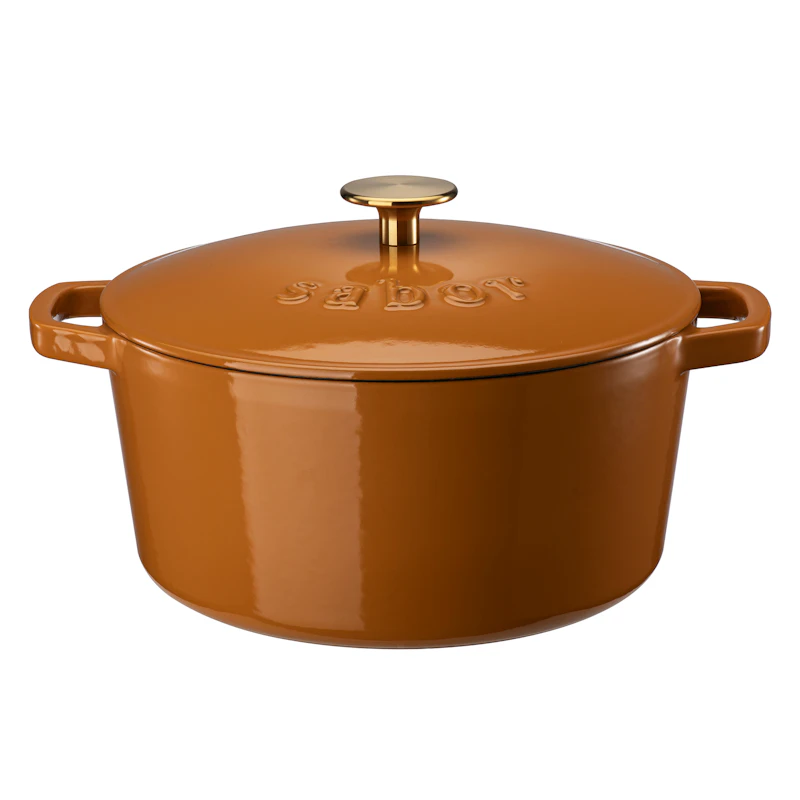 Classic Cast Iron Pot 4,4 L, Pumpkin
