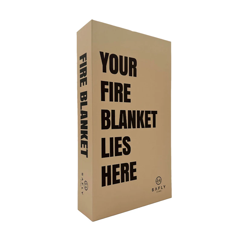 Fire Blanket 120x120 cm, Beige