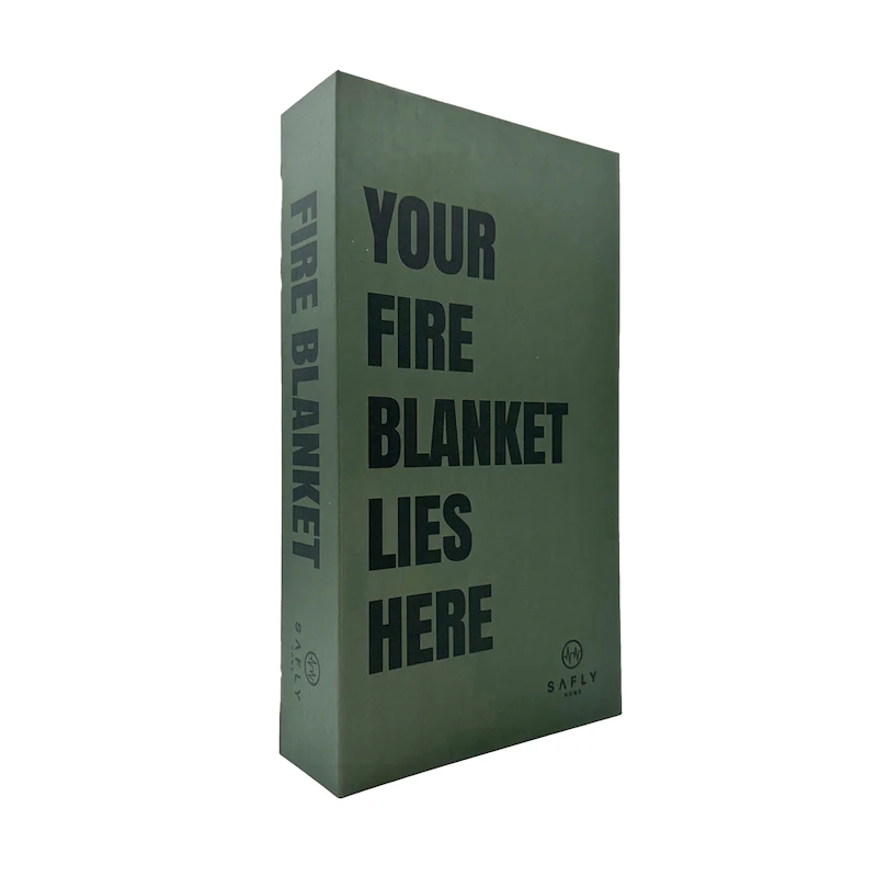Fire Blanket 120x120 cm, Green