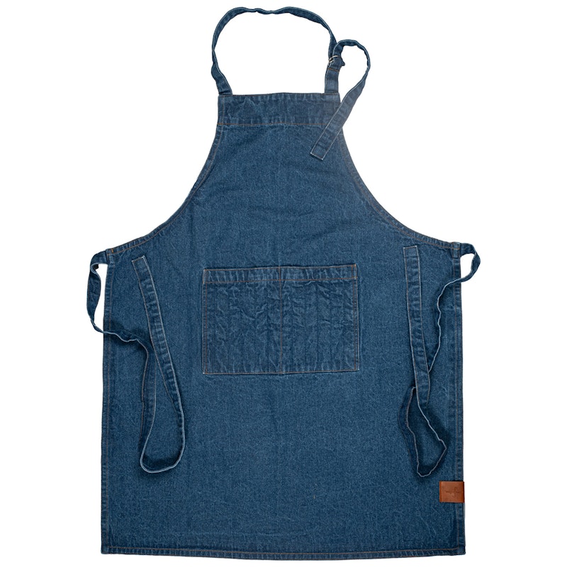 Aron Apron Denim, Blue