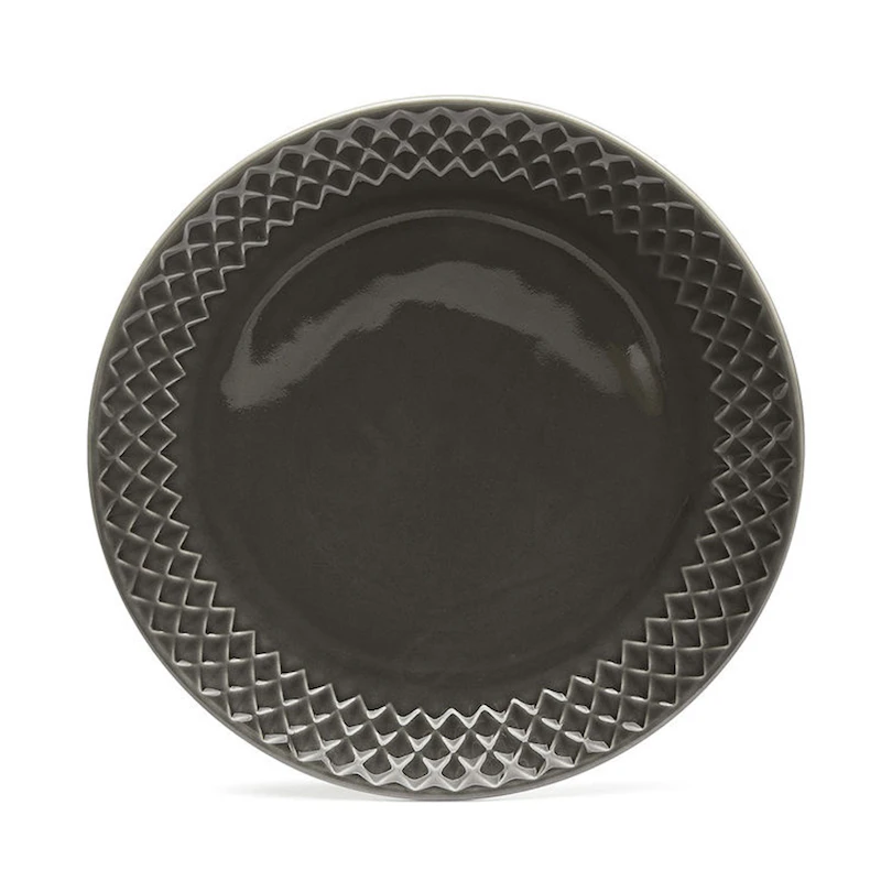 Coffee & More Side Plate 20 cm, Grey