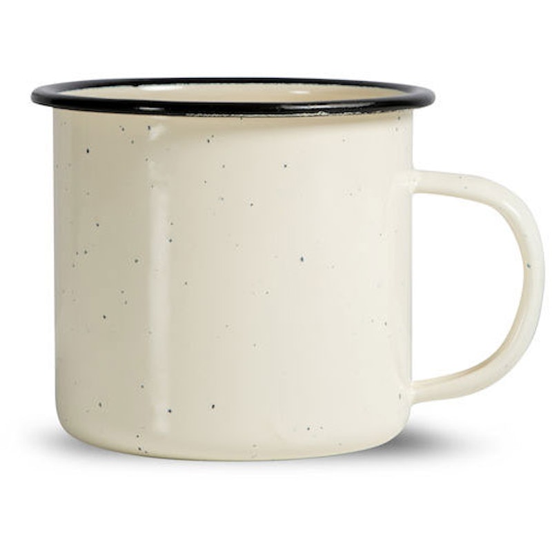 Doris Mug Enamel 38  cl, Beige