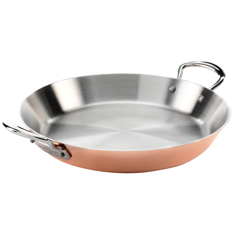Paella Pan Copper, Ø30 cm
