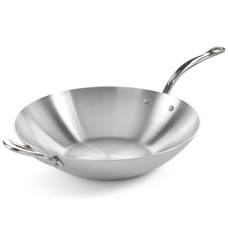 Wok Pan Stainless Steel, Ø32 cm