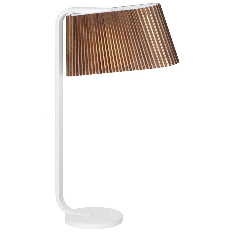 Owalo 7020 Table lamp, Walnut