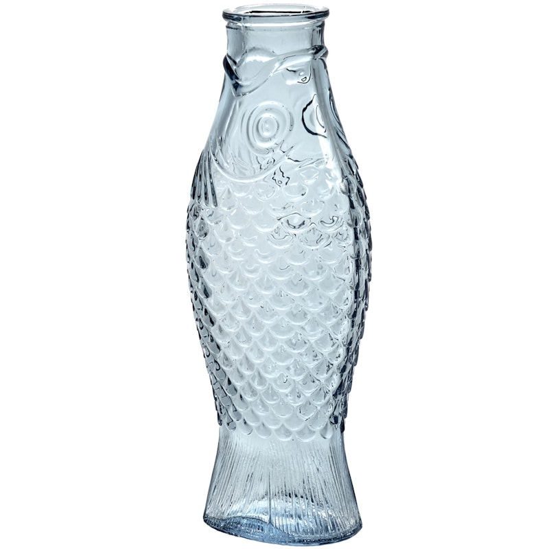 Fish & Fish Vase 1 L, Blue