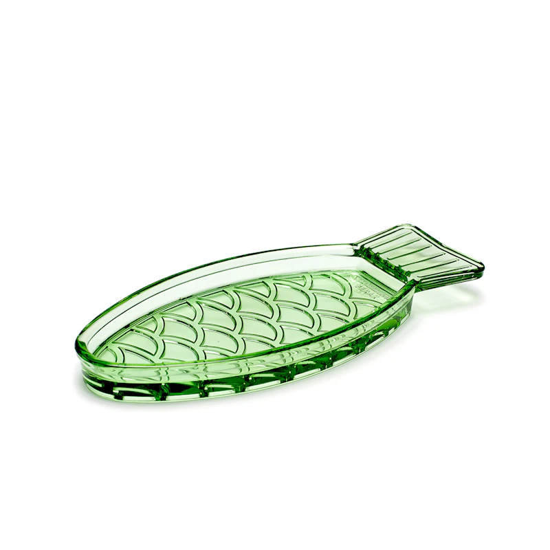 Fish Plate S, Green