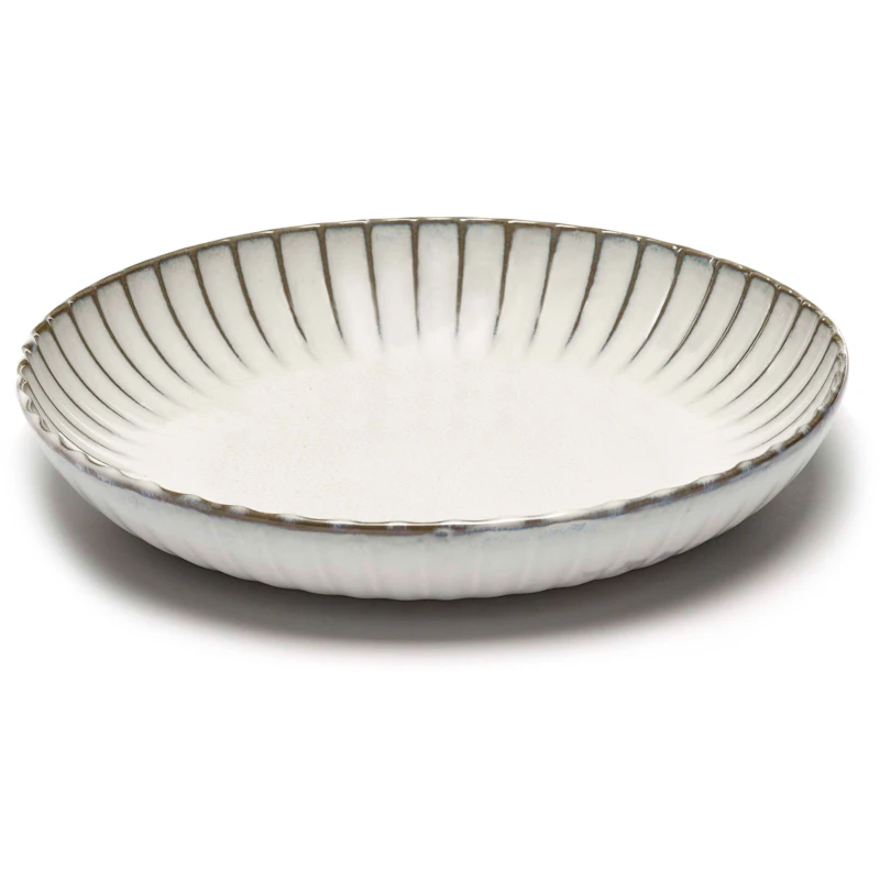 Inku Serving Bowl 27 cm, White