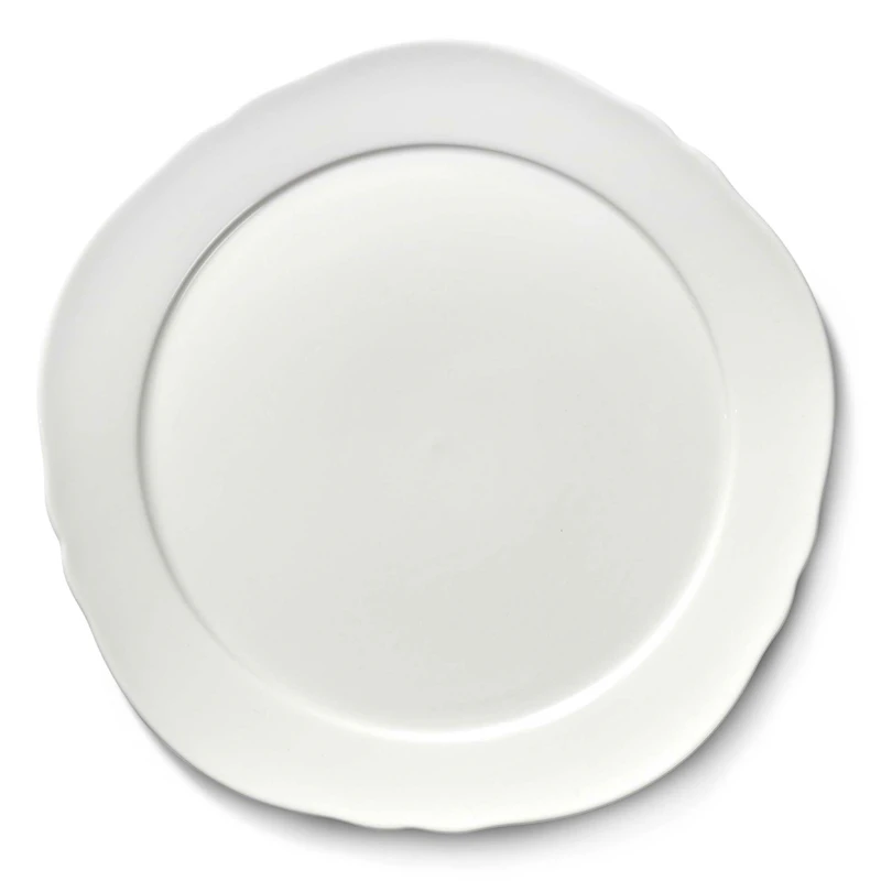 Silhouette Side Plate 23,5 cm, White