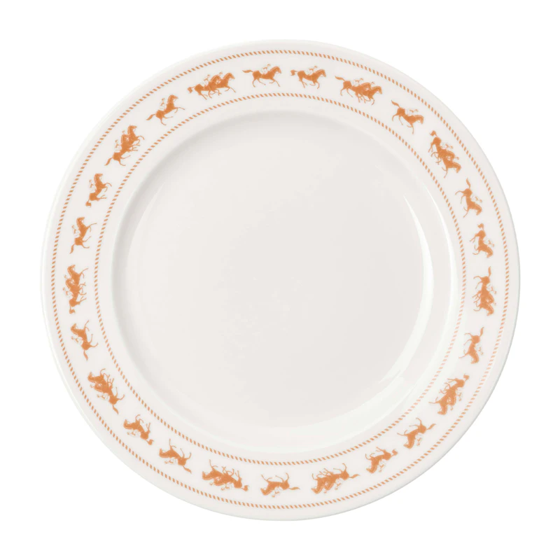 Saloon Plate 22 cm 2-pack, White