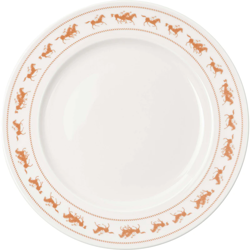 Saloon Plate 27 cm 2-pack, White