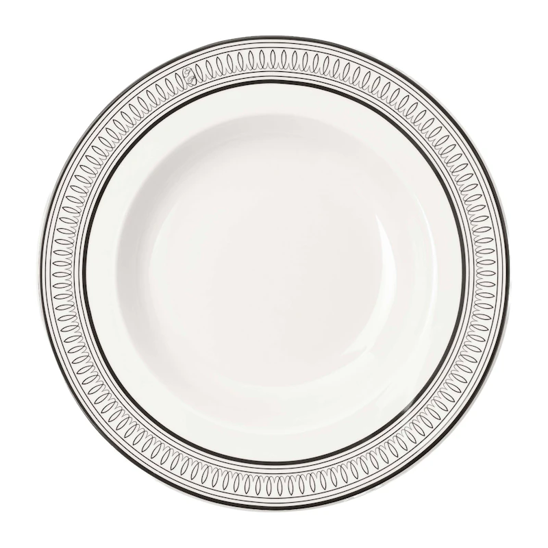 Samuel Deep Plate 23 cm 2-pack, White