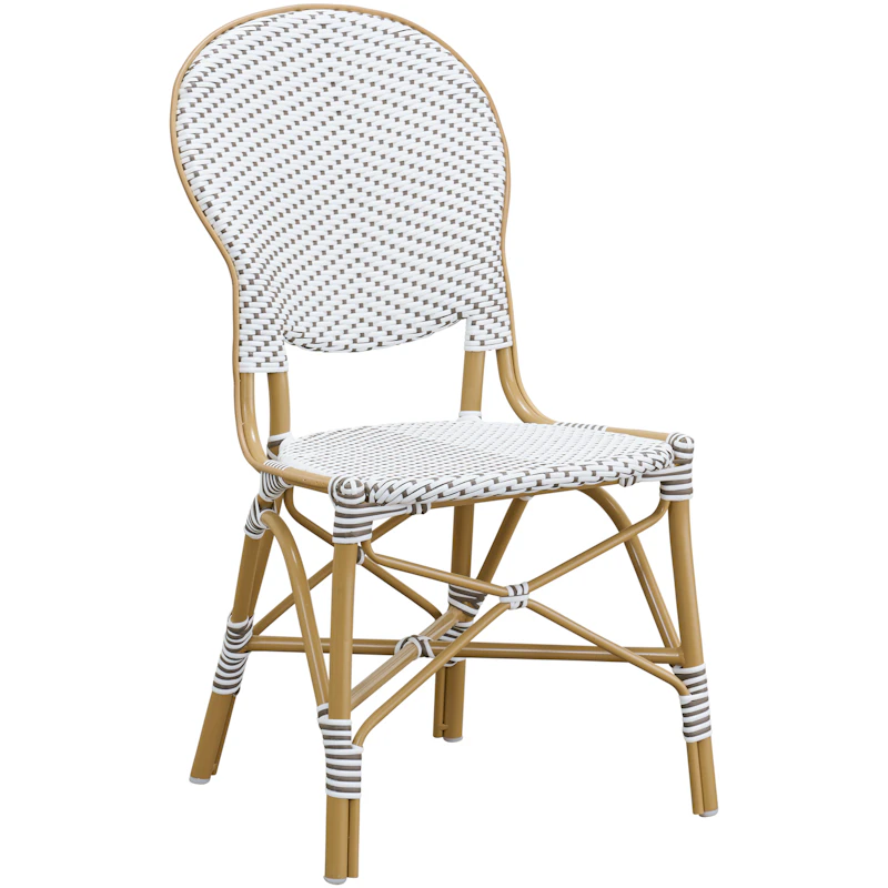 Isabell Café Chair Outdoor, Almond