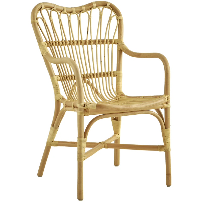 Margret Armchair Rattan, Natural