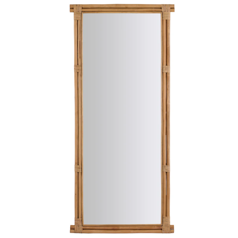 Rasmus Mirror Rattan 78x172 cm, Antique