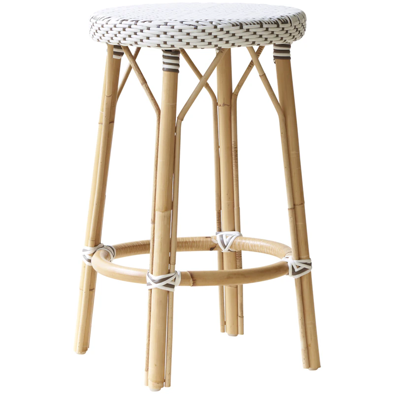 Simone Bar Stool 68 cm, White