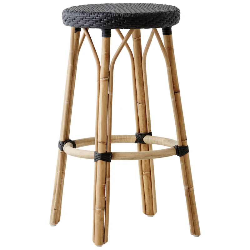 Simone Bar Stool 78 cm, Black