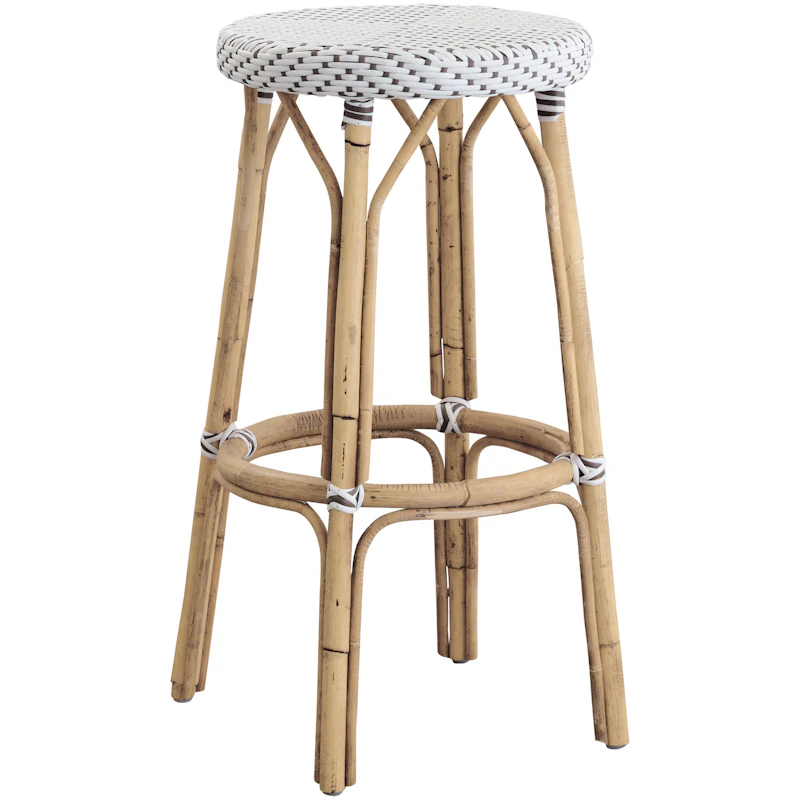 Simone Bar Stool 78 cm, White