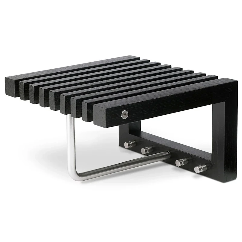 Cutter Coat Rack, Black Oak