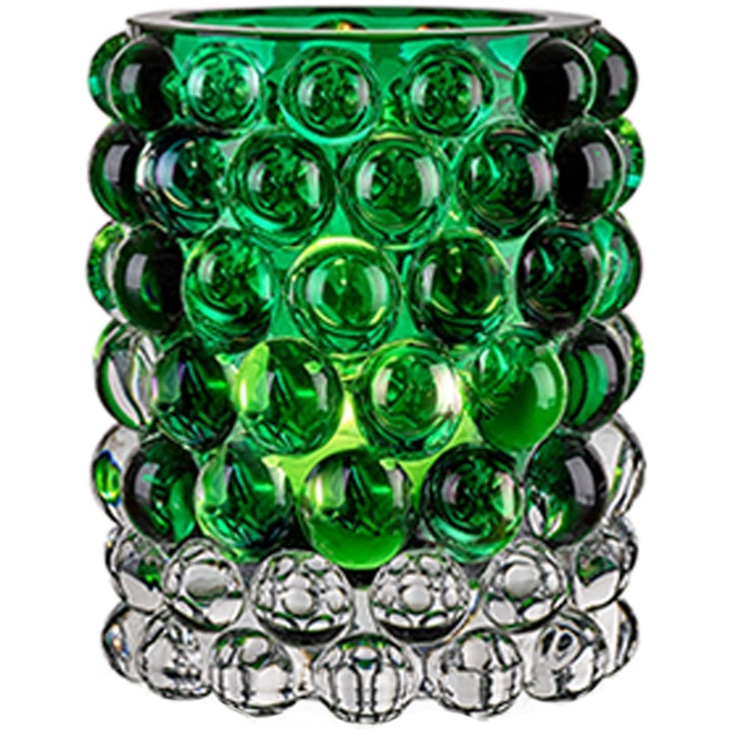 Hurricane Boule Candle Holder Regular 12 cm, Green