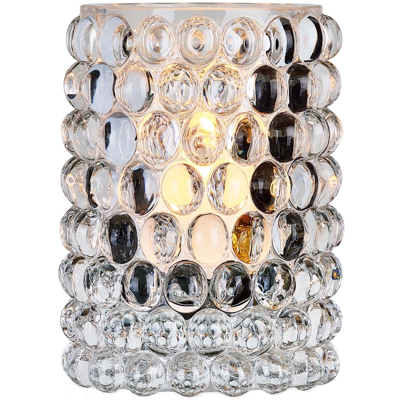 Hurricane Boule Candle Holder 18 cm, Clear