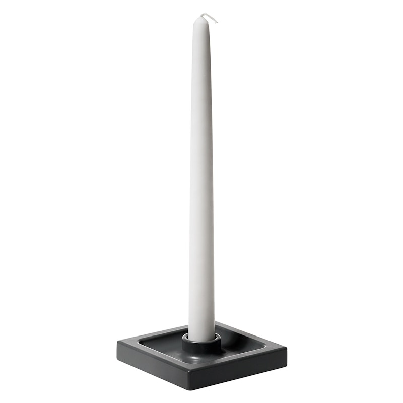 Crater 1 Candle Holder, Grey