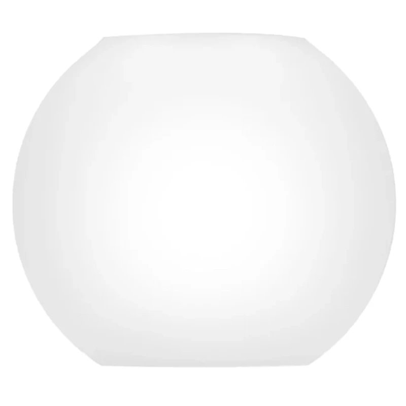 Globe Glass Dome, Frosted