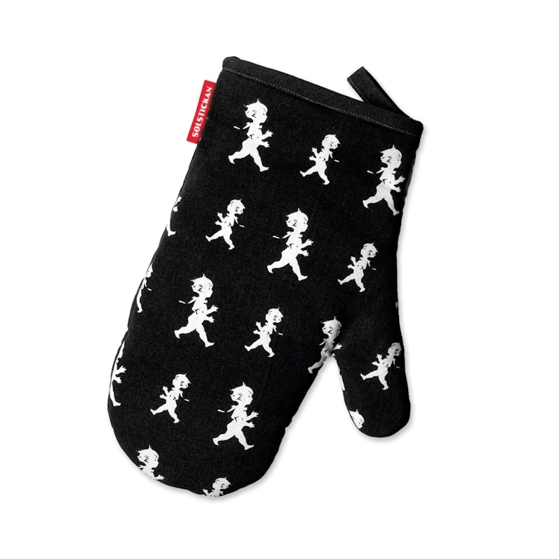 Solstickan Oven Glove, Black