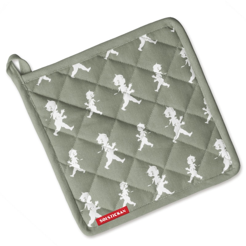 Solstickan Pot Holder 22x22 cm, Green